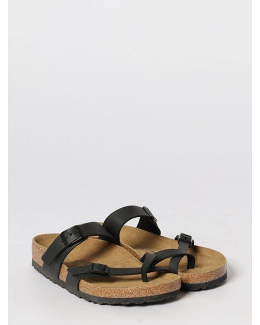 Birkenstock White Mayari Birko-Flor Sandals for men