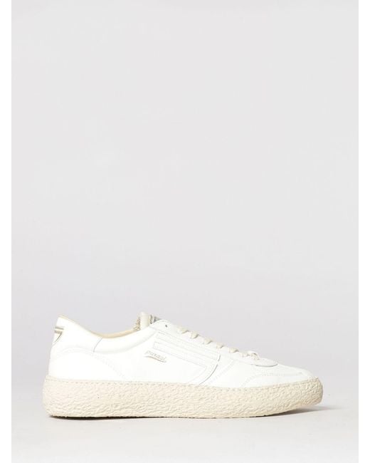 PURAAI White 1.01 Vintage Nylon And Vegan Leather Sneakers for men