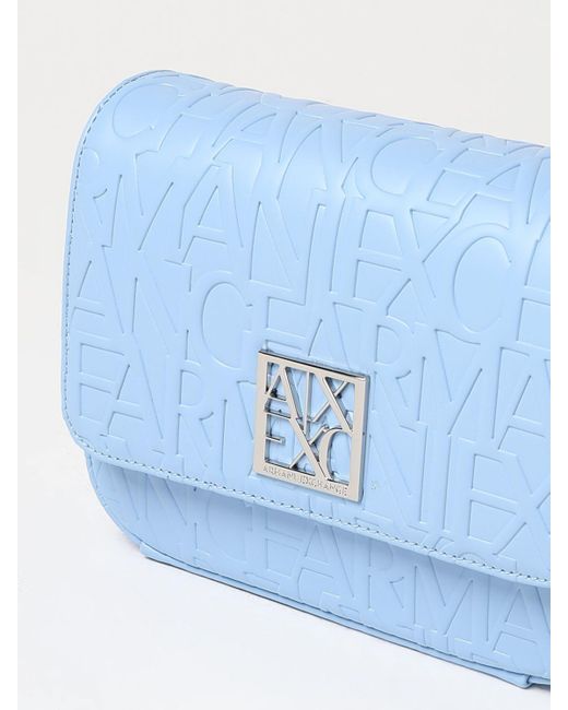Armani Exchange Blue Crossbody Bags