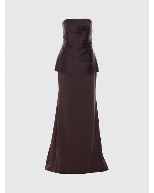 Solace London Brown Dress