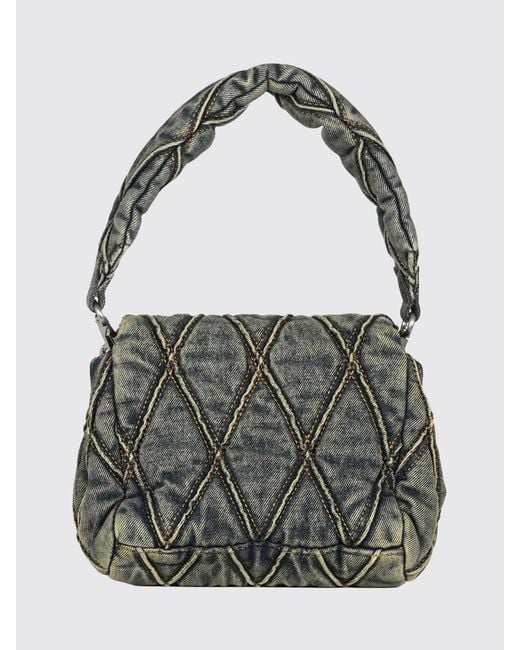 DIESEL Gray Shoulder Bag