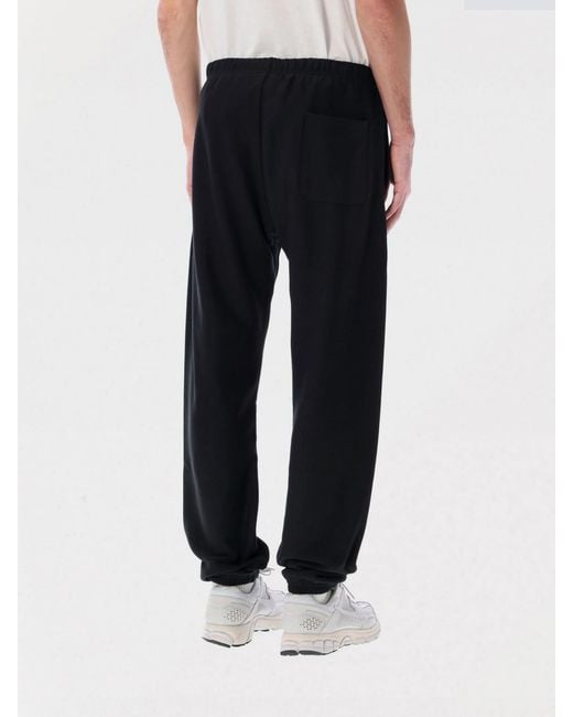 Champion Black Cotton Jogging Trousers for men