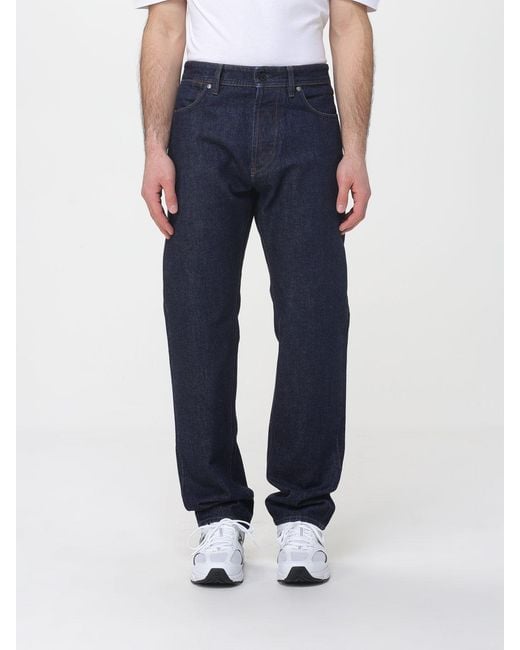 Stone Island Blue Five Pocket Jeans for men