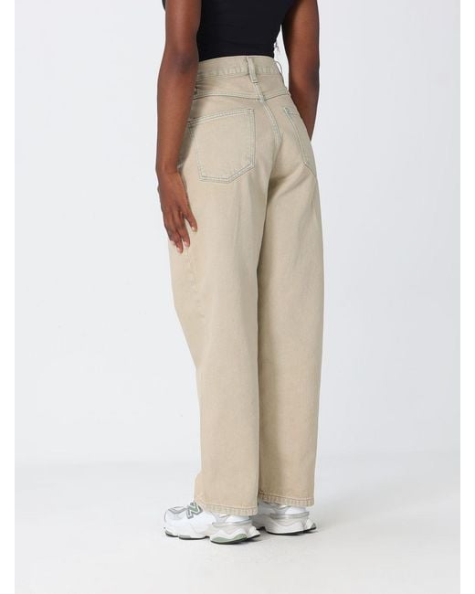 Carhartt Natural Brandon Wide Leg Denim Jeans