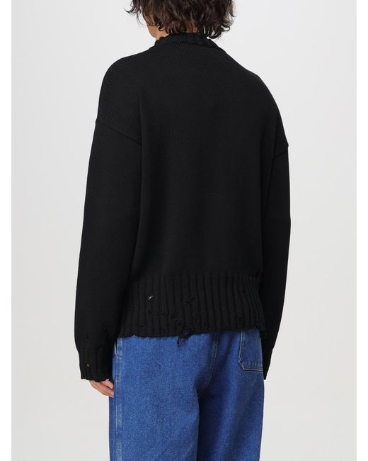 Jersey De Punto De Algodón Marni de hombre de color Black