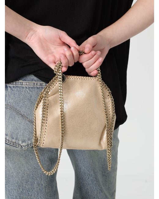 Stella McCartney Natural Micro Tote Falabella Bag