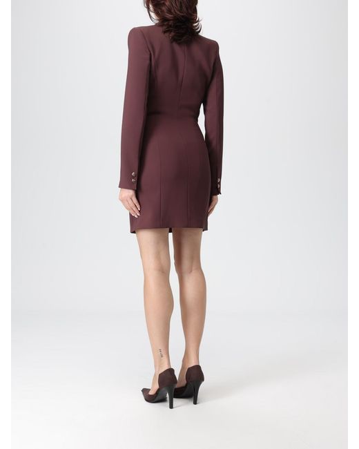 Elisabetta Franchi Purple Dress