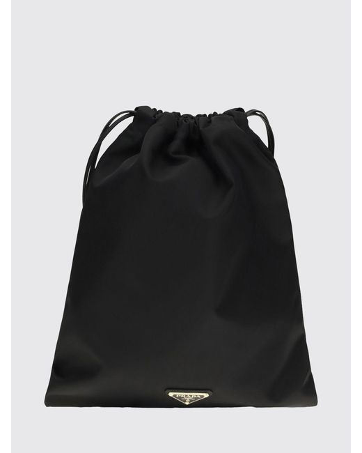 Borsa A Sacca di Prada in Black