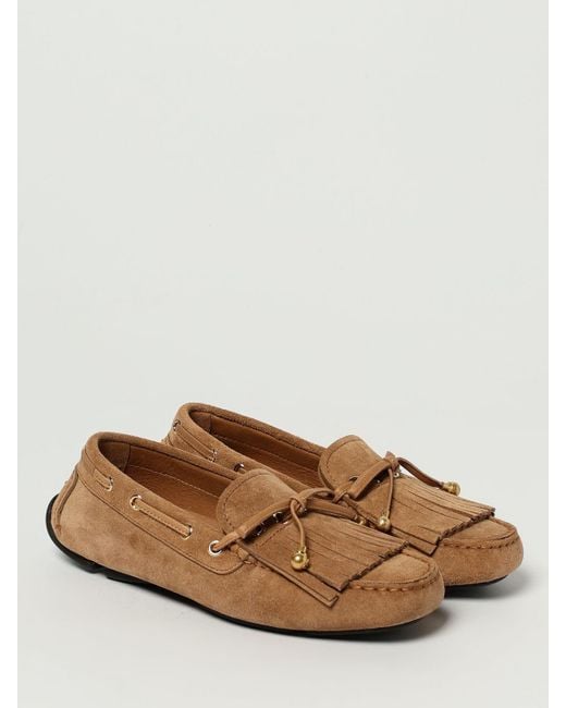 Jimmy Choo Brown Mokassins Damen