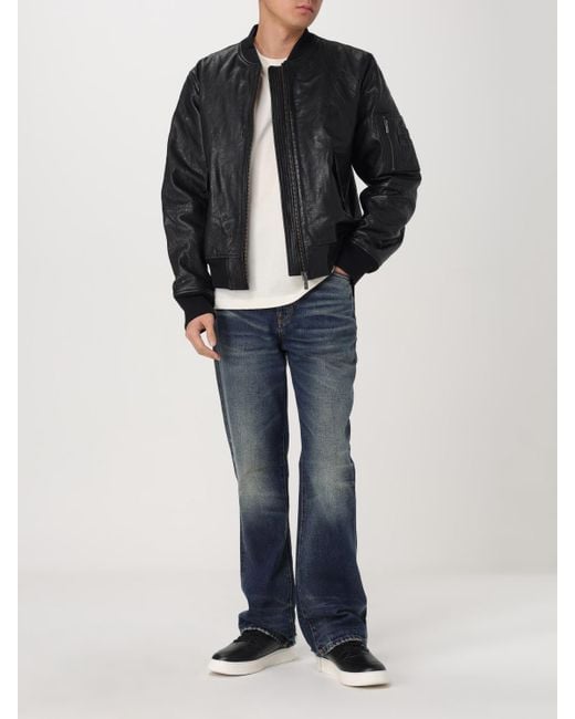 Just Cavalli Black Jacket for men