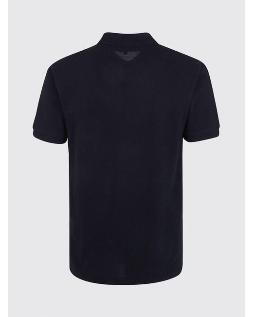 COMME DES GARÇONS PLAY Black Comme Des GarÇ Ons Play Short-Sleeve Polo Shirt for men