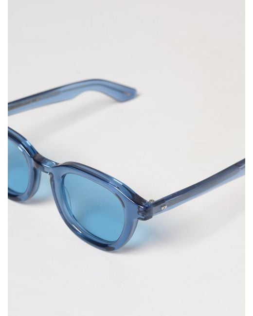 Moscot Blue Dahven Sun Acetate Sunglasses for men