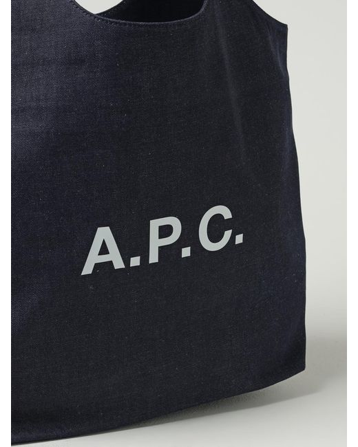 A.P.C. Blue Essential Shopping Bag