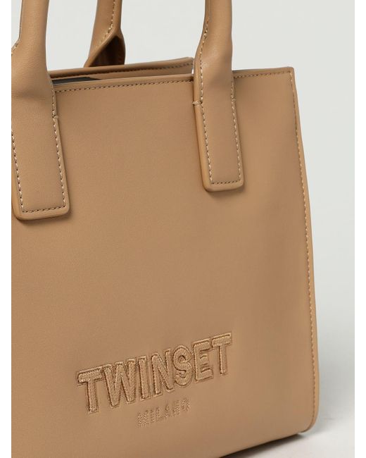 Borsa Mini Donna di Twinset in Natural