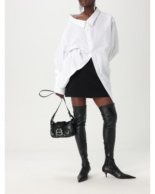 【BALENCIAGA】ESSEX ホーボーバッグ クロコダイル Bロゴ BALENCIAGA バレンシアガ ボディバッグ 529550 1VG87 EXPLORER