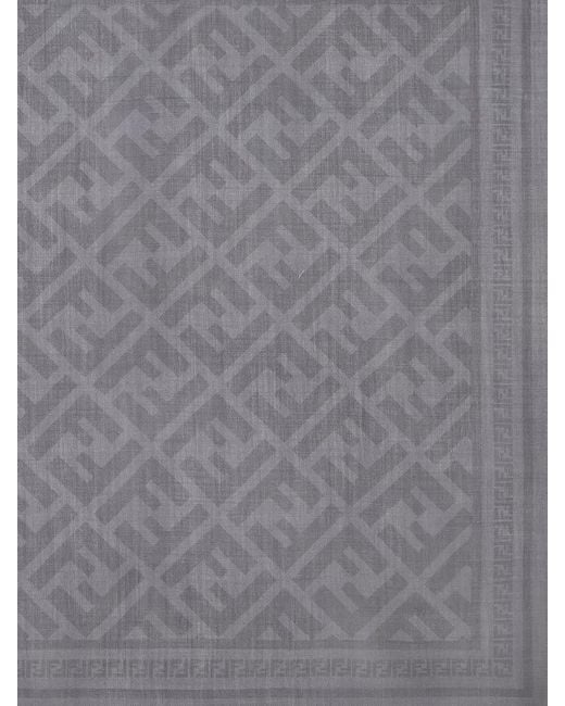 Sciarpa Uomo di Fendi in Gray da Uomo