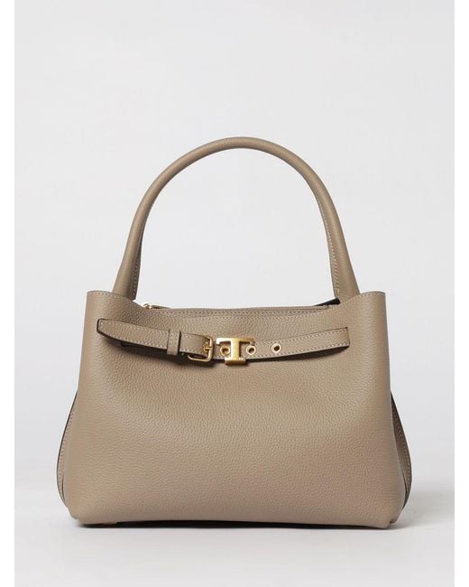 Tod's Natural Mini Leather Handbag