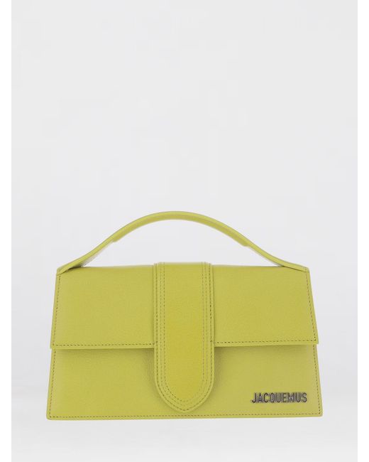 Jacquemus Yellow Le Grand Bambino Leather Bag