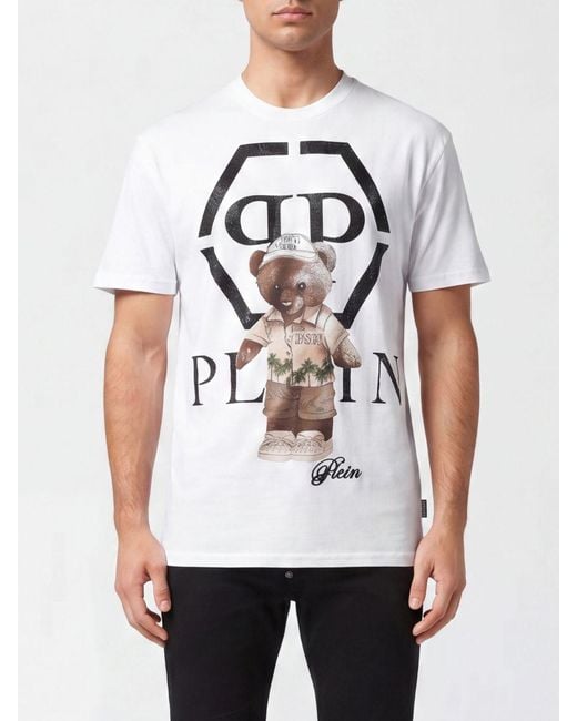 Philipp Plein White T-Shirt for men