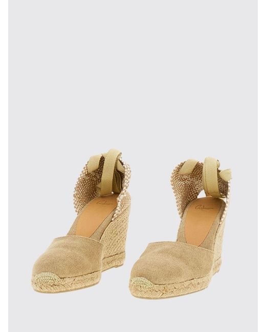 Castaner Natural Carina Cotton Canvas Espadrilles