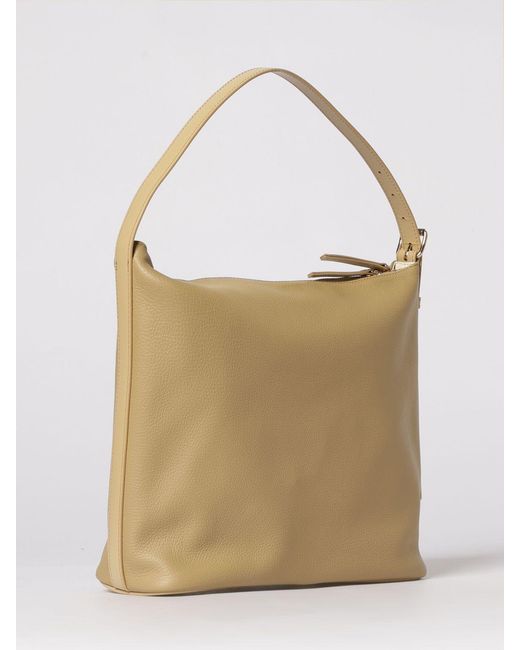 A.P.C. Natural Vera Hammered Leather Bag