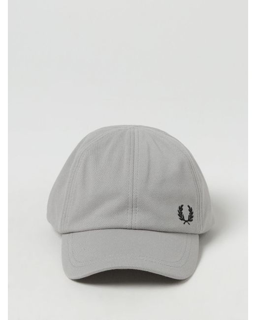 Fred Perry Gray Hat for men