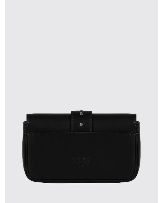 Pinko Black Love Bag One Simply Leather Bag