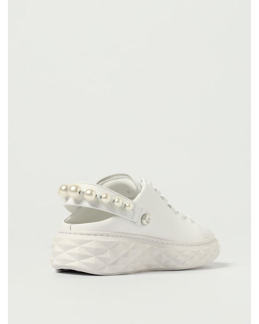 Jimmy Choo Natural Flache Sandalen Damen