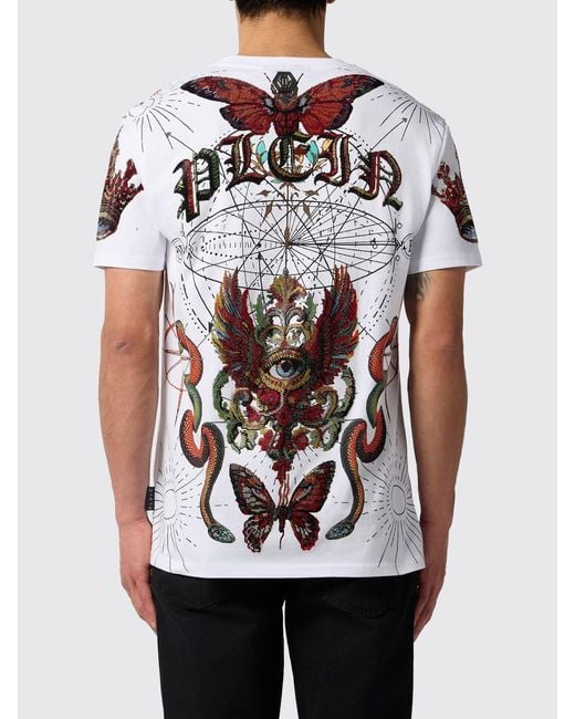 Philipp Plein White T-Shirt for men