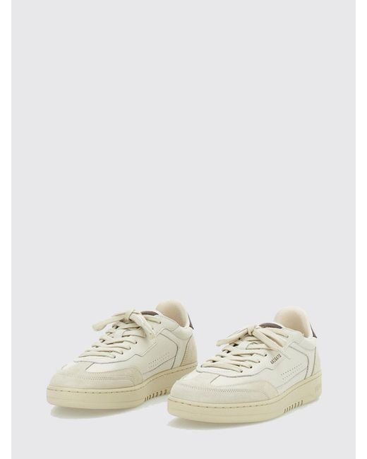 Axel Arigato Natural Dice T-Toe Two-Tone Smooth And Suede Leather Trainers for men