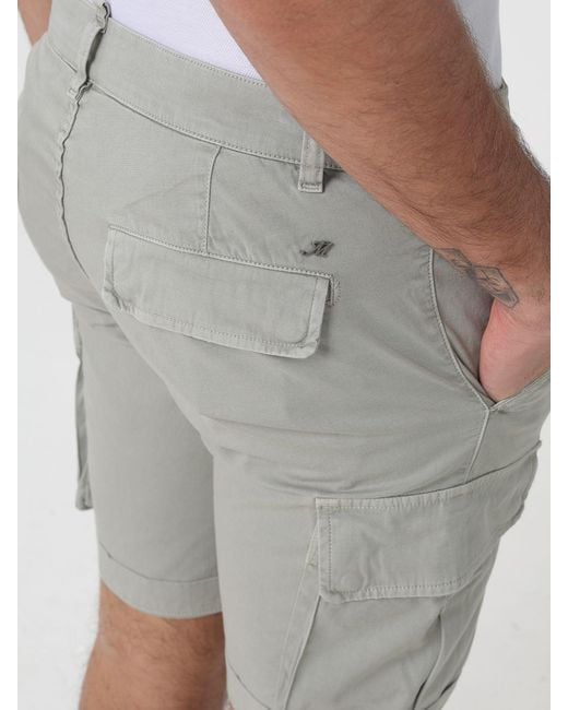 Mason's Gray Cargo Shorts for men