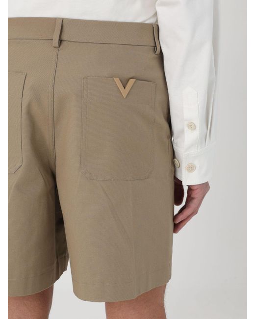 Pantalones cortos Valentino de hombre de color Natural