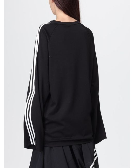 Y-3 Black Cotton Blend T-Shirt