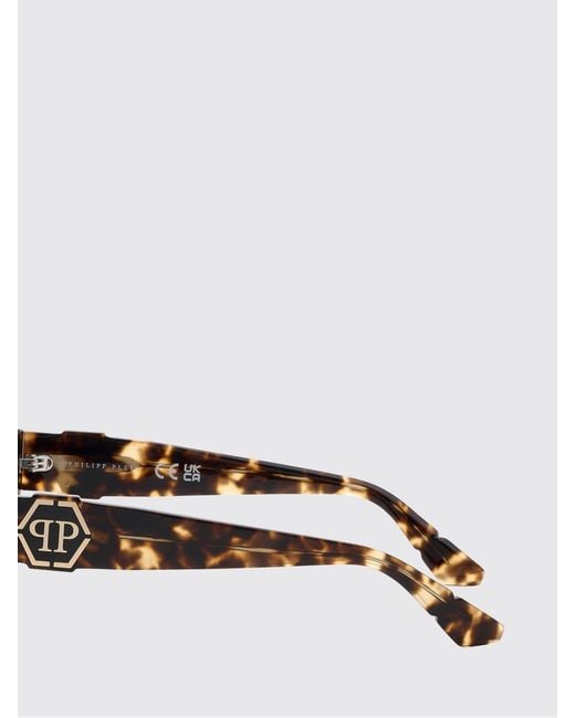 Philipp Plein Gray Sunglasses for men