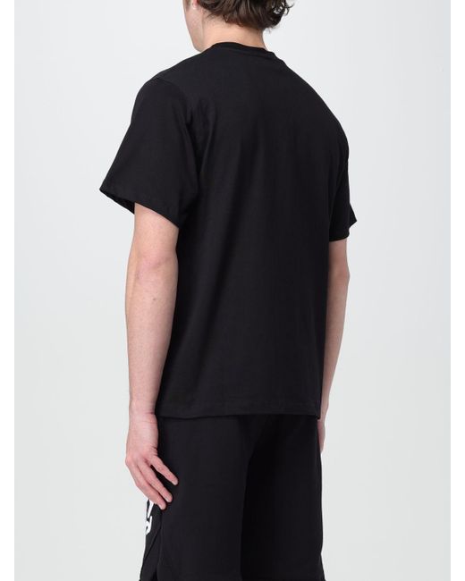 T-shirt in jersey con stampa e strass di DISCLAIMER in Black da Uomo