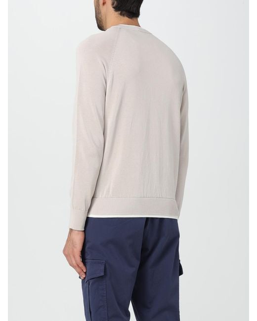Eleventy White Sweater for men