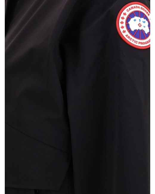Canada Goose Black Tofino Recycled Technical Fabric Parka