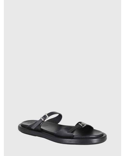 Poeve White Nappa Sandals