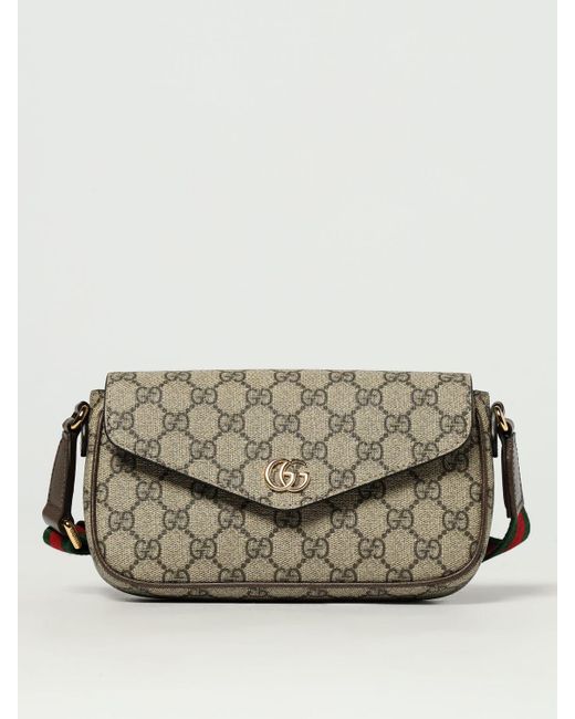 Borsa A Spalla Donna di Gucci in Gray