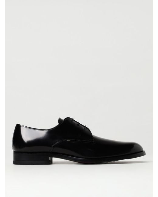 Tod's Black Brogue Shoes for men