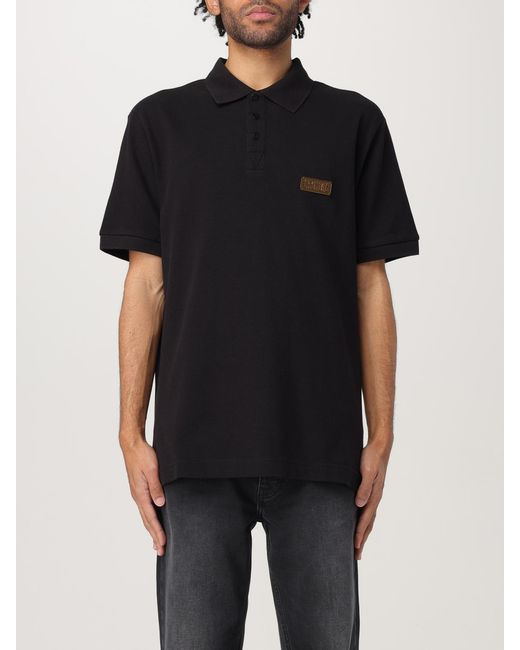 Versace Jeans Couture Black Polo Shirt for men