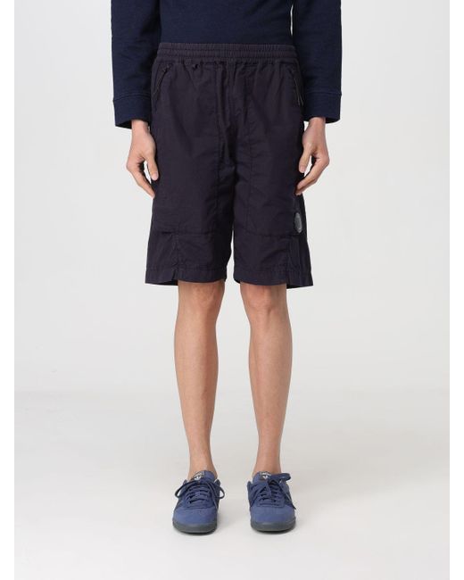 Pantalones cortos C P Company de hombre de color Blue