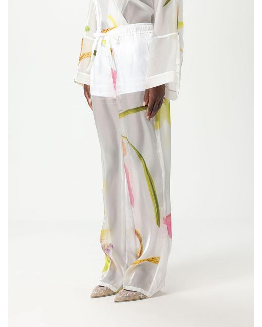 Genny White Trousers