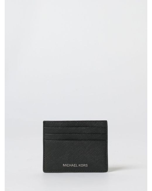 Michael Kors White Leather Card Holder for men