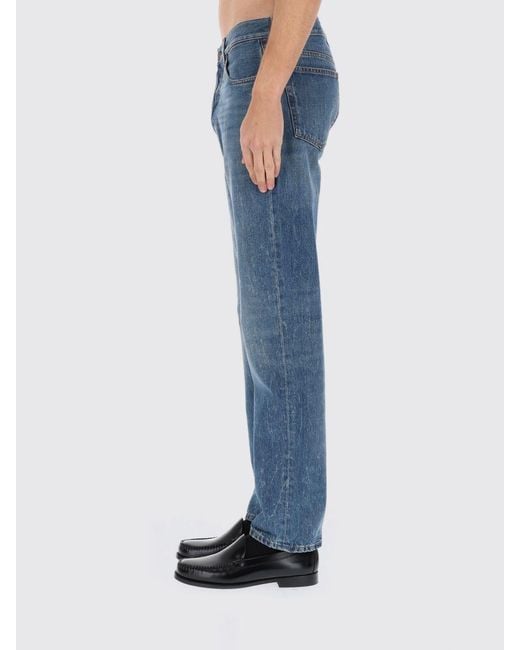 Haikure Blue Denim Slim Fit Jeans for men