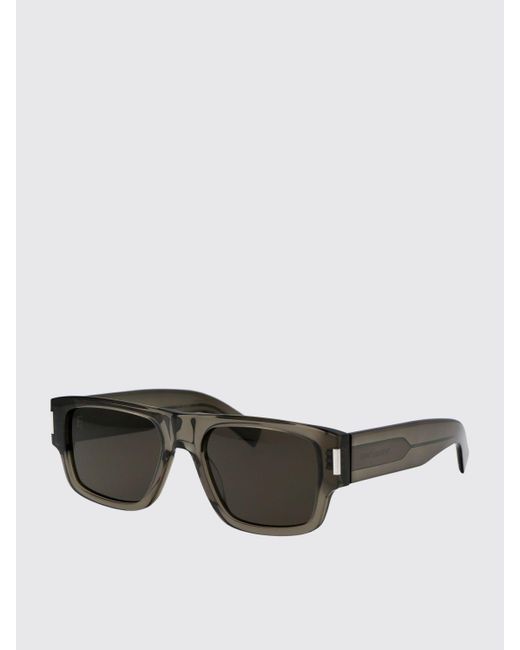 Occhiali Da Sole Uomo di Saint Laurent in Brown da Uomo