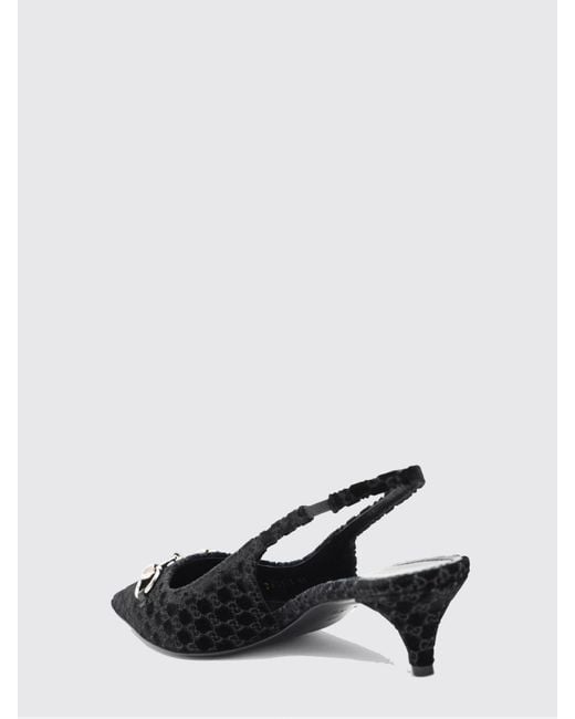 Gucci Black Flat Sandal