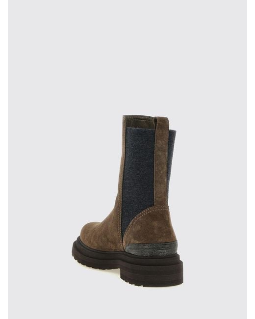 Brunello Cucinelli Brown Boots
