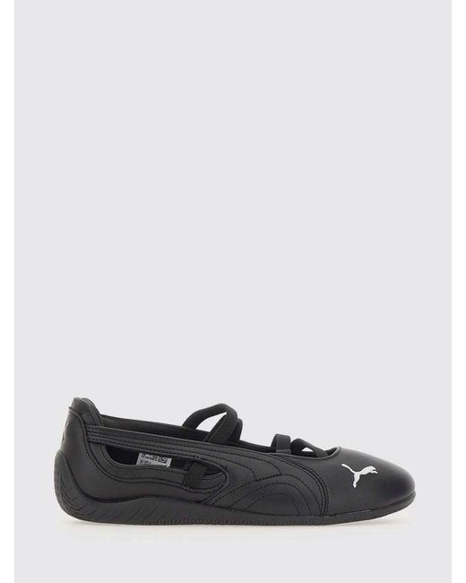 PUMA White Ballet Flat