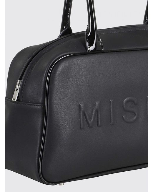 M I S B H V Black Shoulder Bag